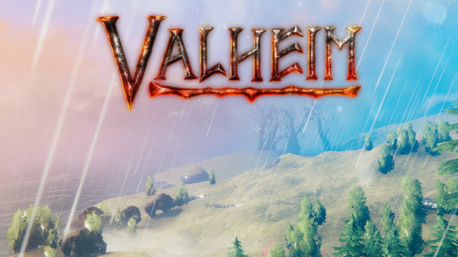 valheim logo and free cam