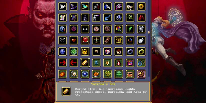 vampire survivors torronas box omni