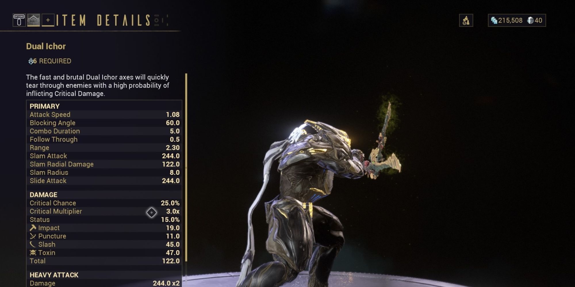 Best Dual Melee Weapons In Warframe