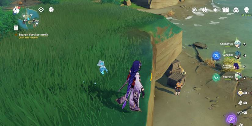 where is akira hiding in kuki hangout in genshin impact