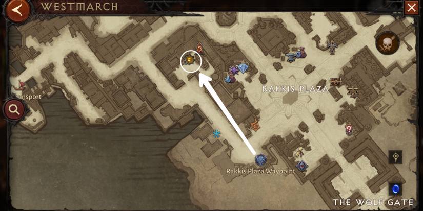 wolf city tavren location in diablo immortal