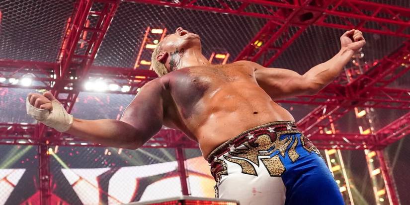 A WWE 2K22 player latest Cody Rhodes creation channels his recent injury seen at Hell in a Cell.