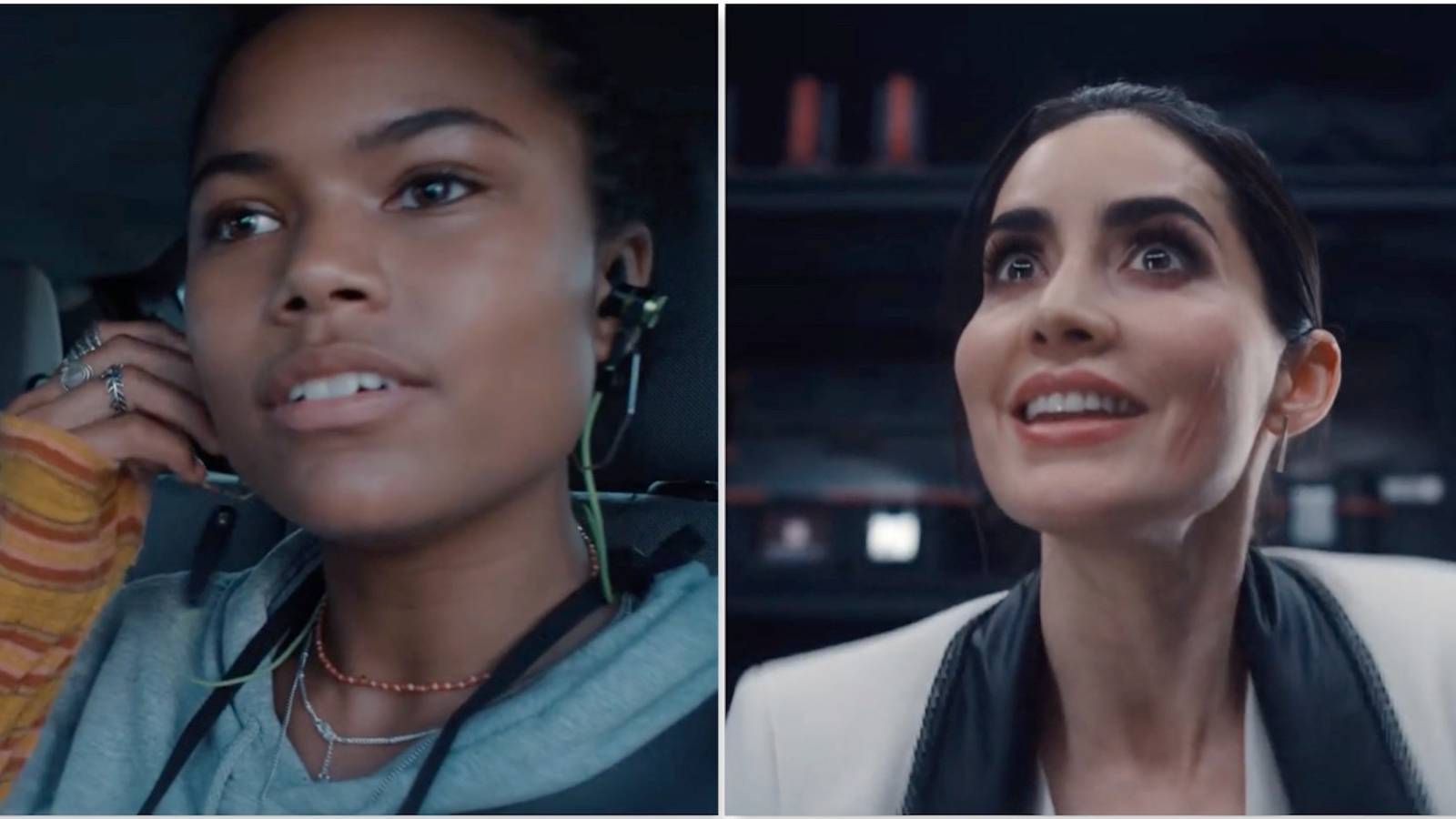 Jade and Evelyn in Netflix’s Resident Evil