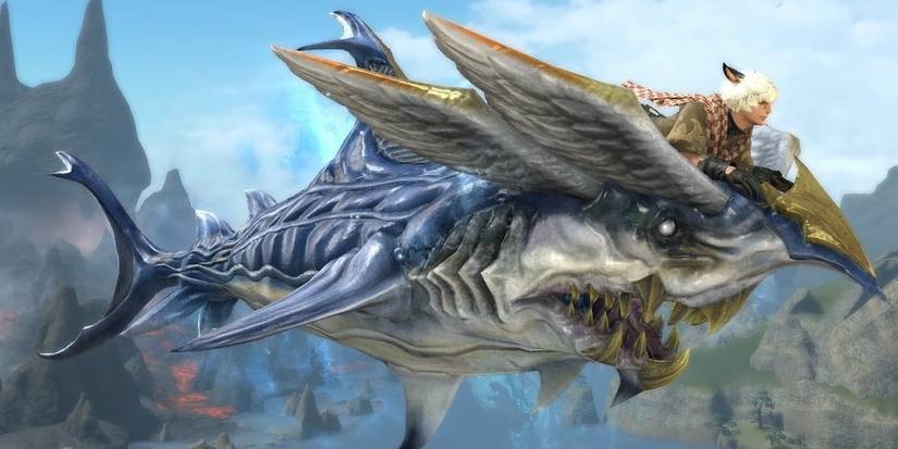 Hybodus mount in final fantasy 14