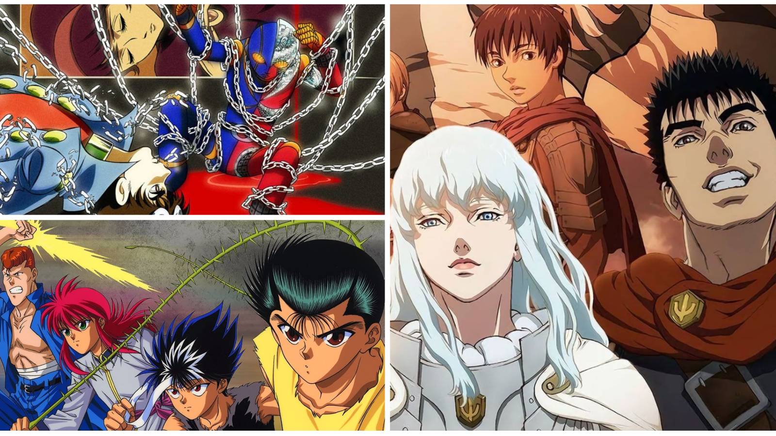 Yu Yu Hakusho Berserk Android Kikaider