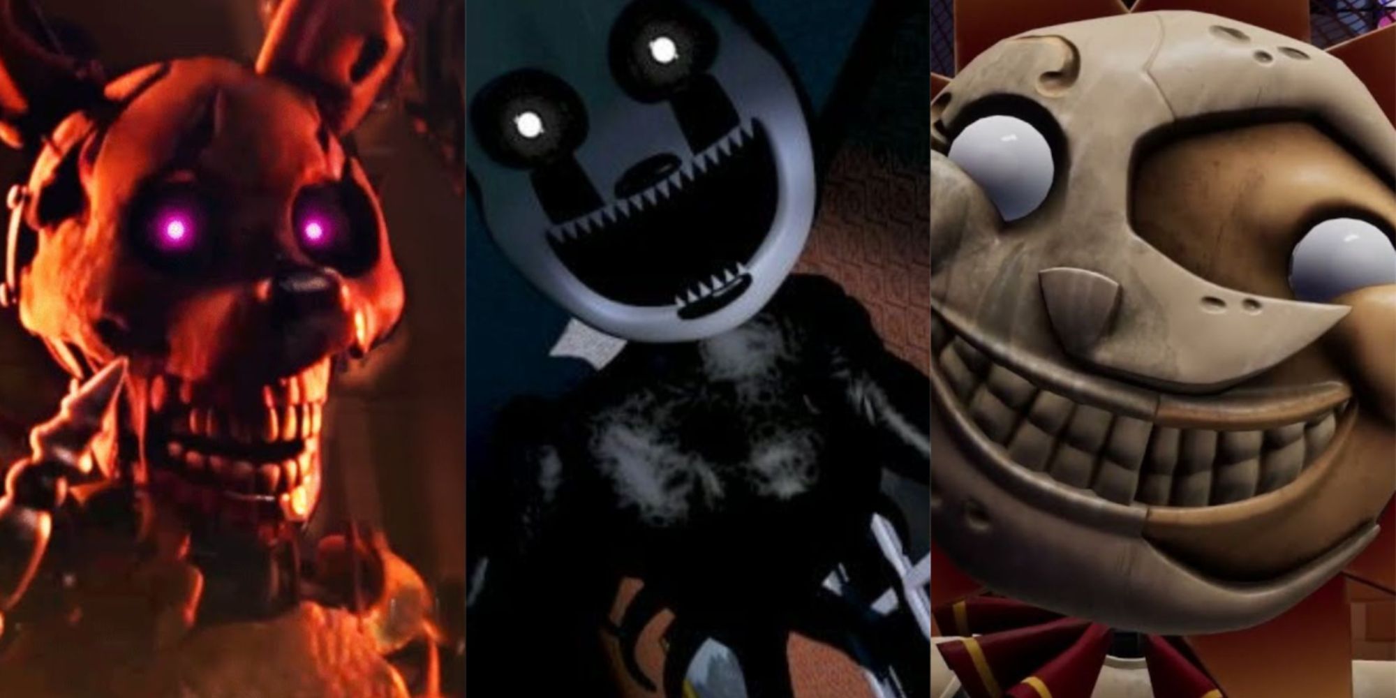 The Animatronics In Five Nights At Freddy's, Ranked By Creepiness