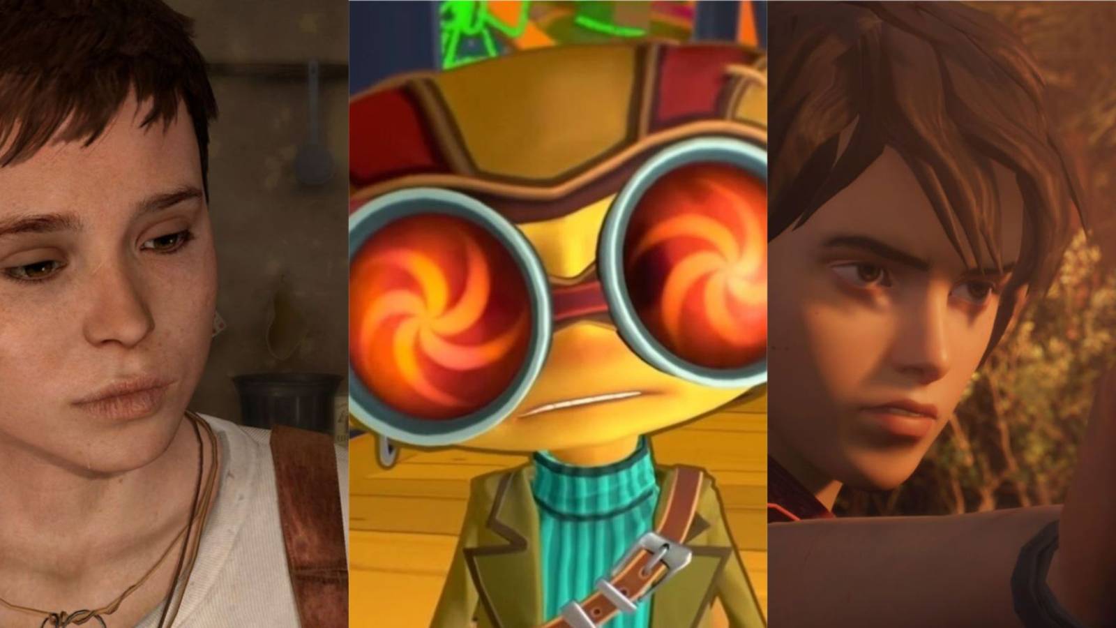 Beyond Two Souls, Psychonauts and Life Is Strange 2