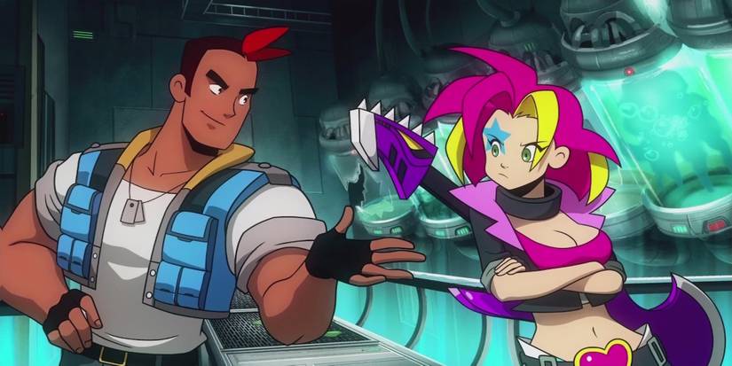 Adrian and Victoria in Spidersaurs