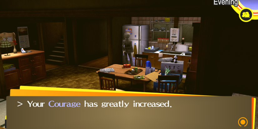persona 4 golden raise courage