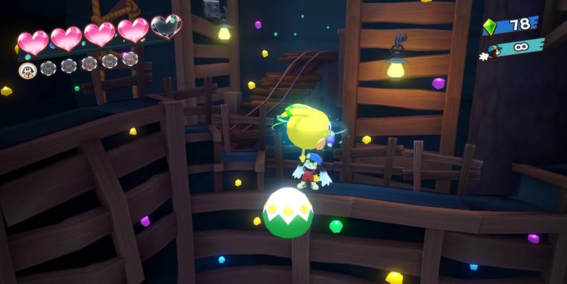 Exploring a level in Klonoa Phantasy Reverie Series