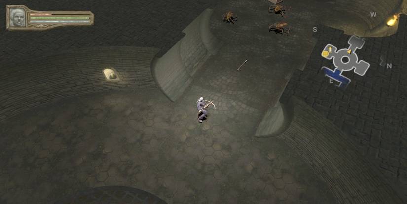 Fighting enemies in Baldur's Gate Dark Alliance 2