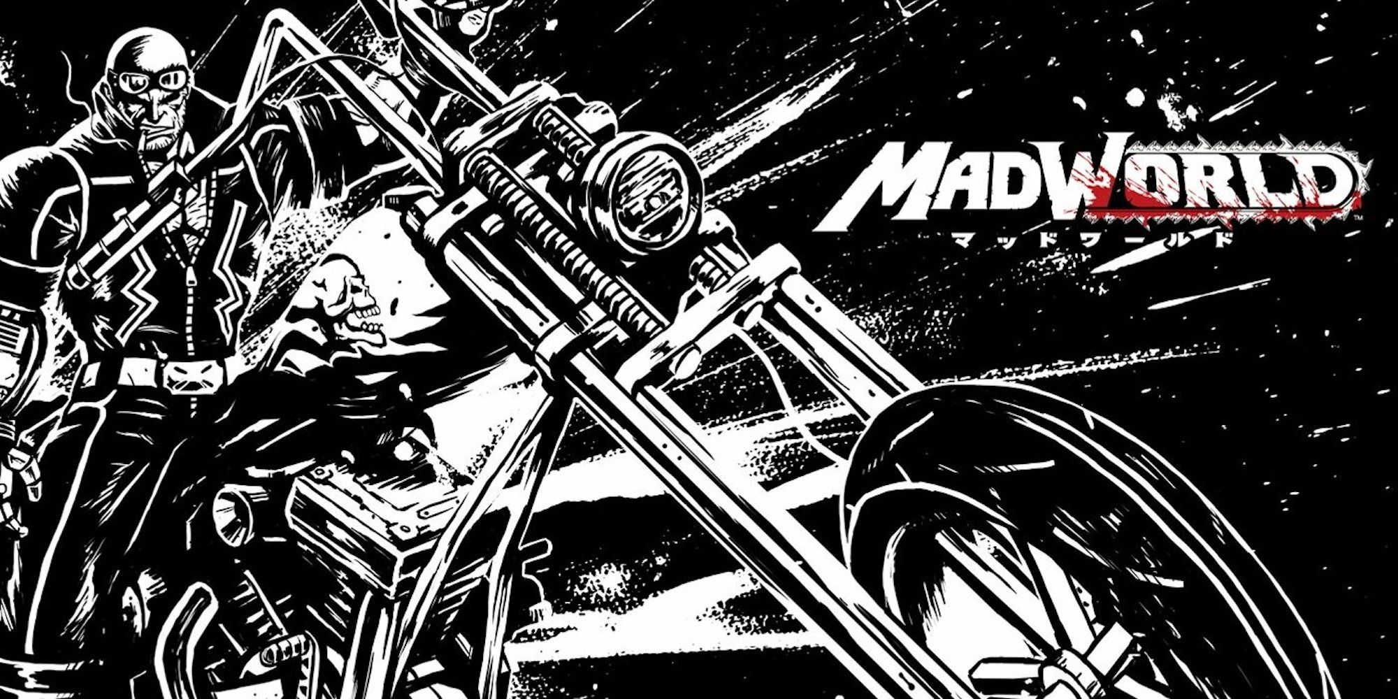 Promotional art featuring Jack Cayman in Madworld