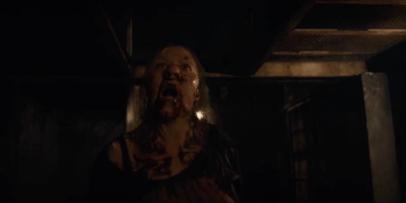 A zombie in Netflix’s Resident Evil