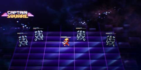 Fighting a battle in Live a Live