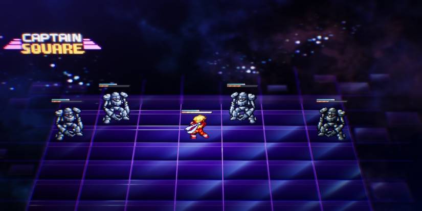 Fighting a battle in Live a Live