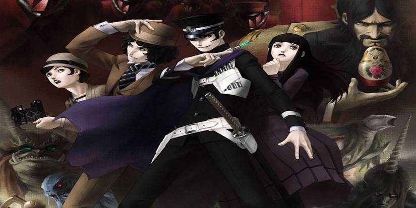 Promo art featuring characters in Devil Summoner Raidou Kuzunoha Vs The Soulless Army