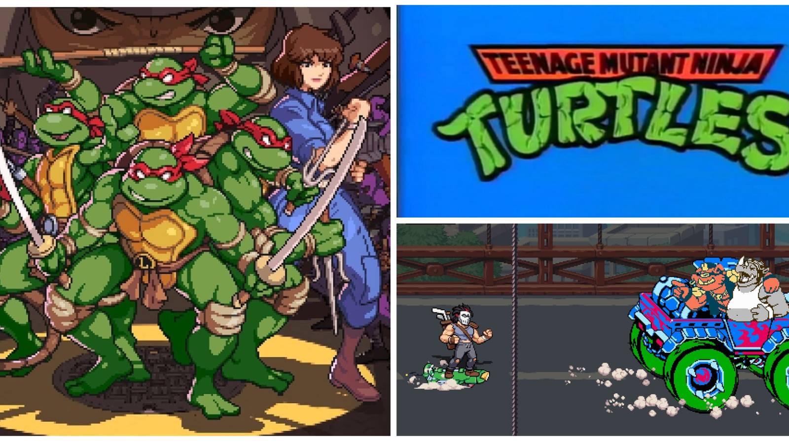TMNT Shredder’s Mods- Mirage Turtles Turtles Logo NEs Rocksteady Bebop