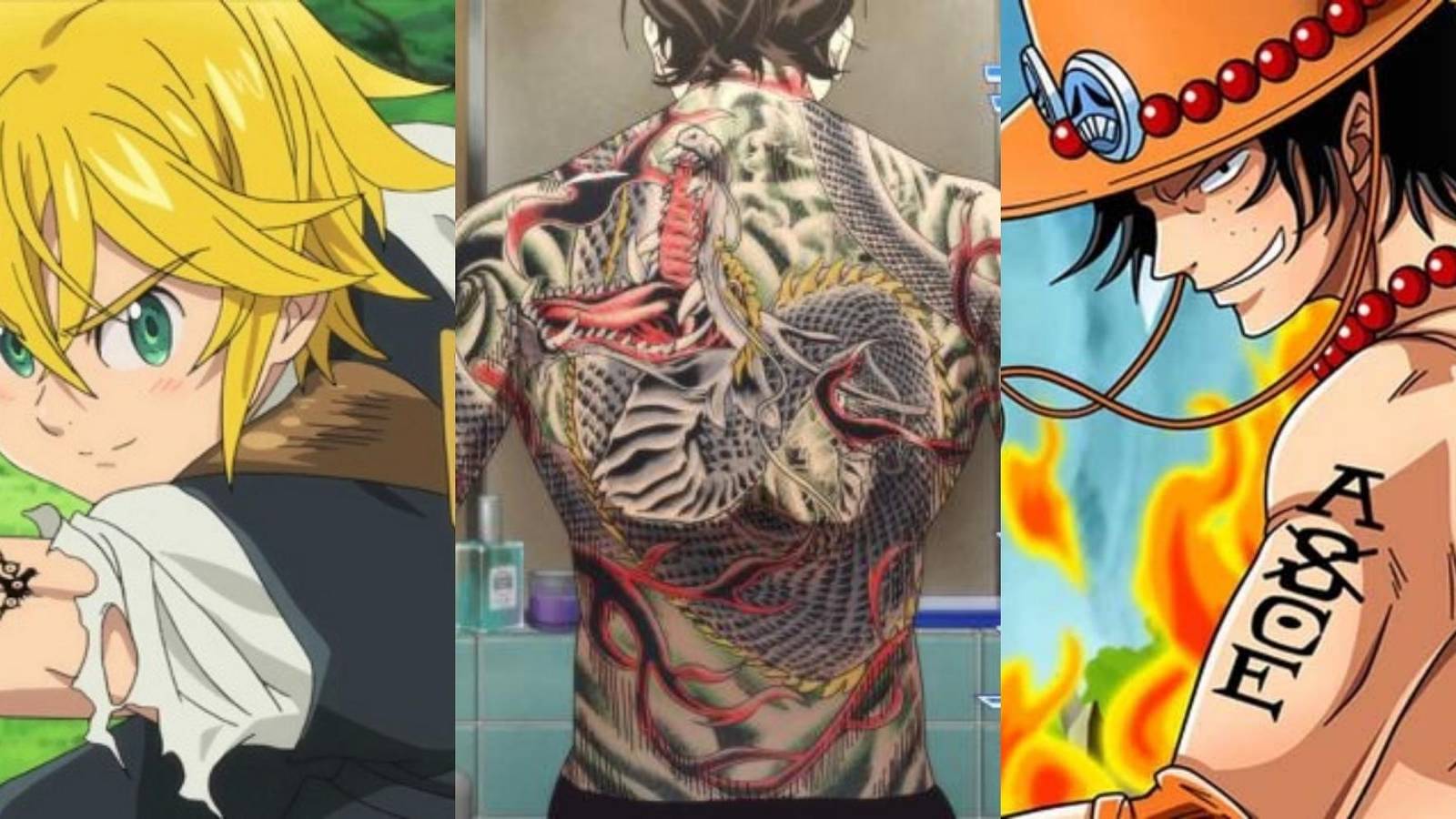 The Best Anime Tattoos, image size:1600x900