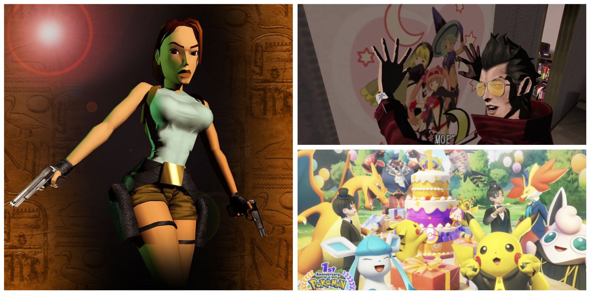 Strange Game Inspirations - Tomb Raider No More Heroes Pokemon