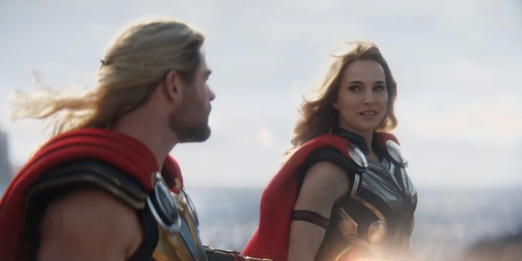 Thor and Jane in Thor Love and Thunder