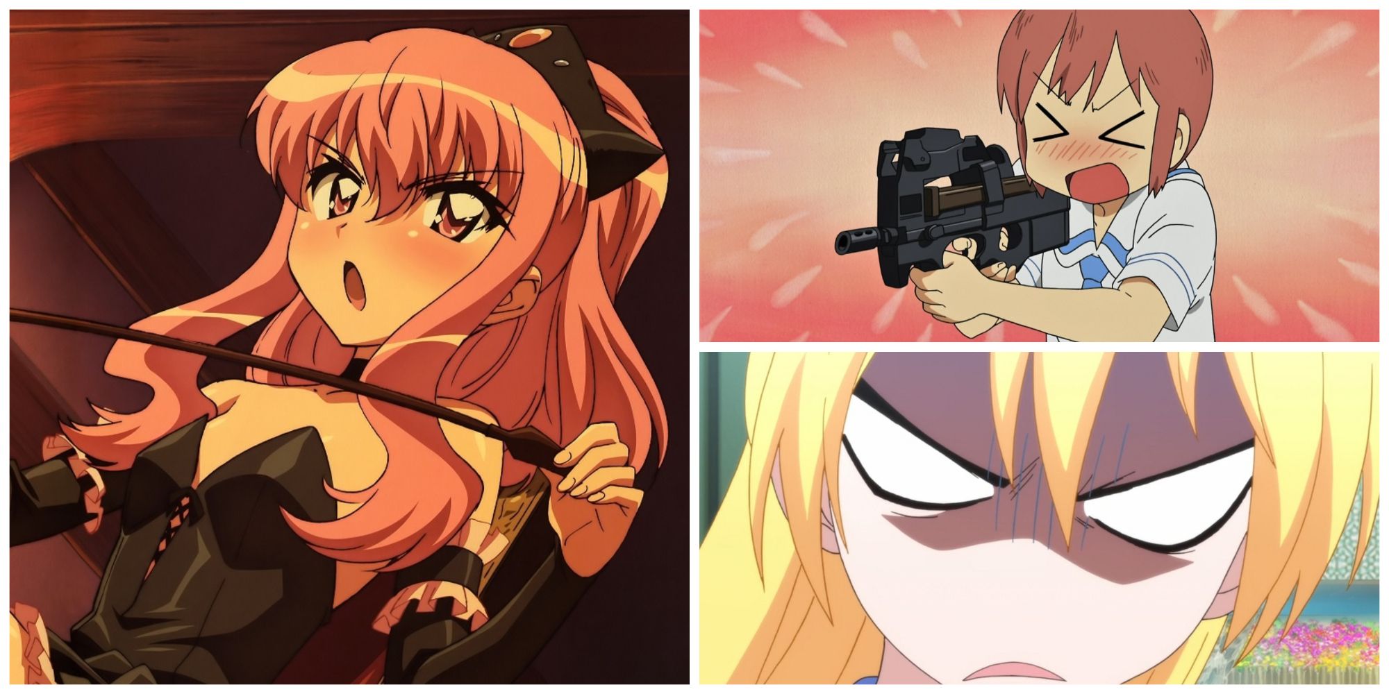 Violent Tsundere Anime Characters