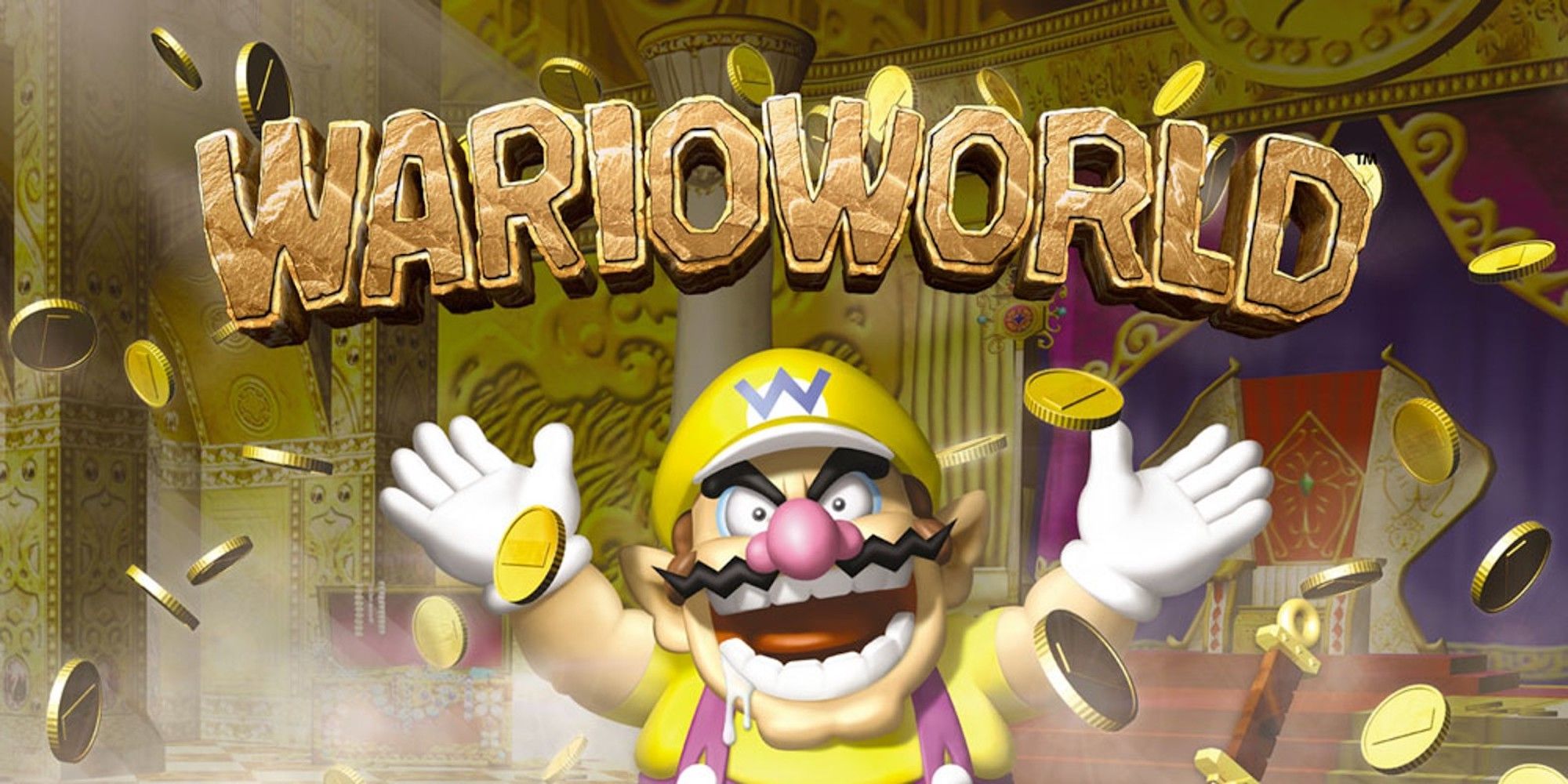 Promo art featuring characters in Wario World