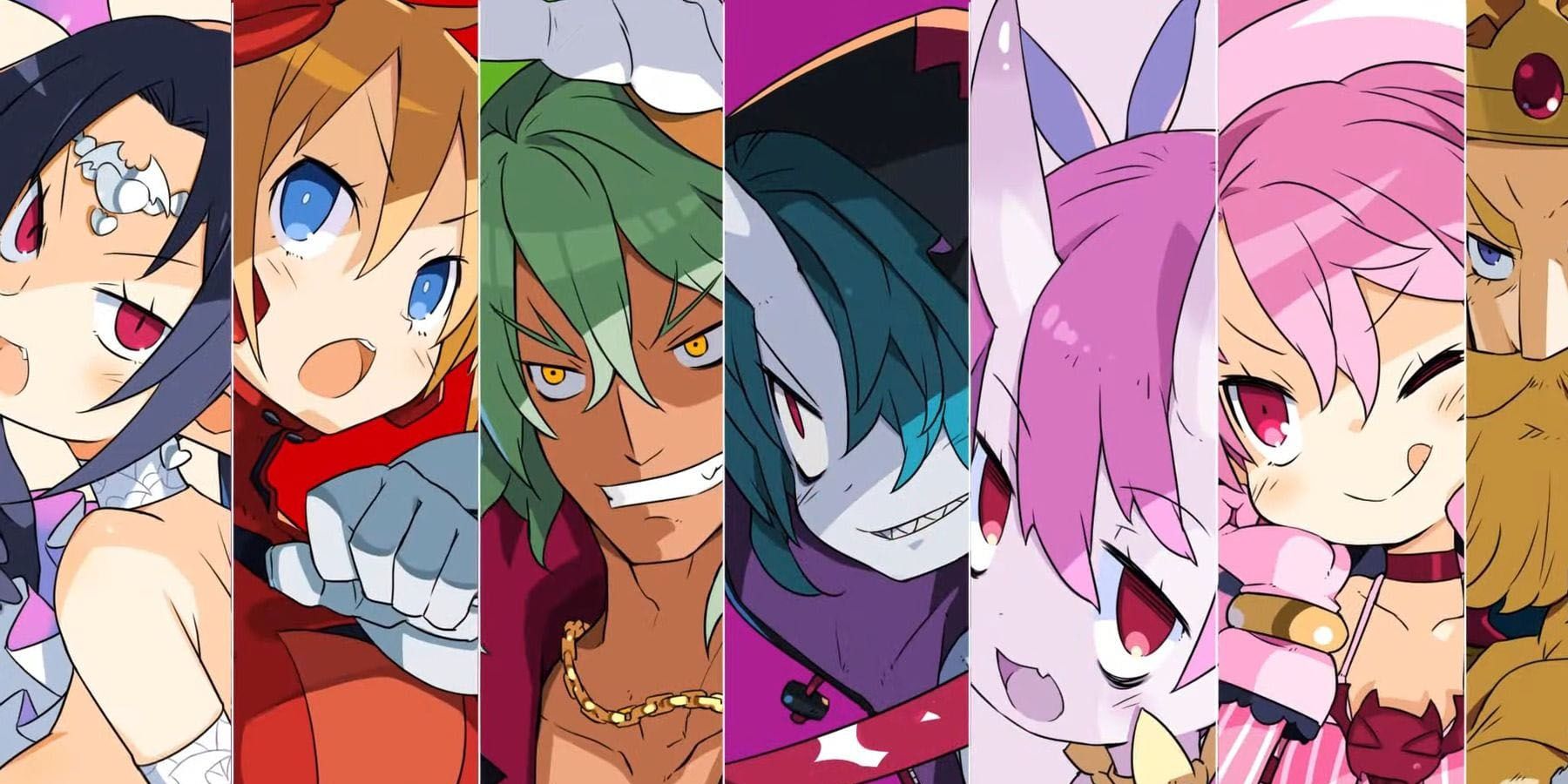 A combo attack among Disgaea 6 Characters