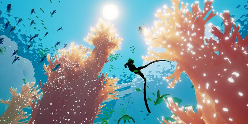 diver in ABZU
