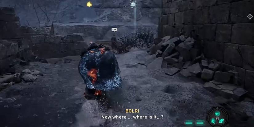 Assassin's Creed Valhalla Eivor approaching Bolri Remnants Mystery