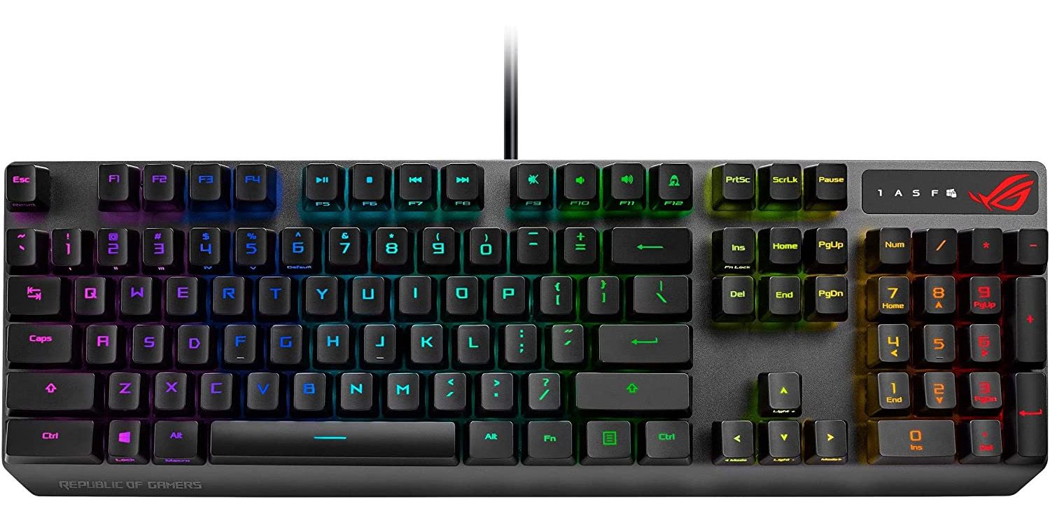 ASUS Mechanical Gaming Keyboard - ROG Strix Scope RX 