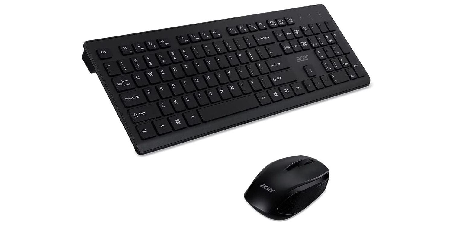 Acer Wireless Keyboard and Wireless Mouse Bundle
