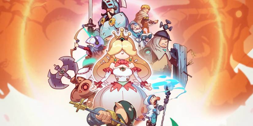 Active DBG Brave's Rage - Cover Art On Steam Showing All The Playable Characters