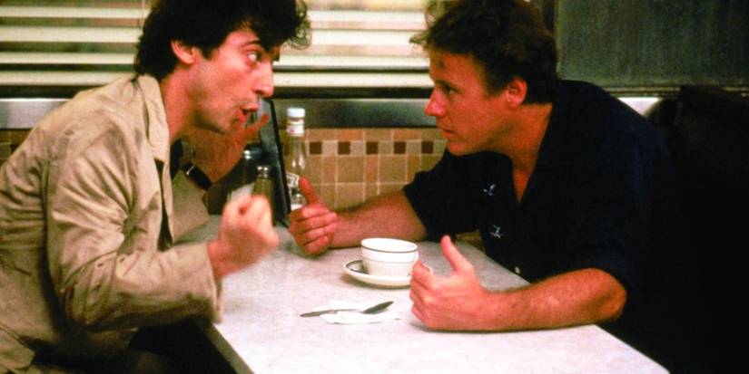 Paul Hackett (left) arguing in After Hours