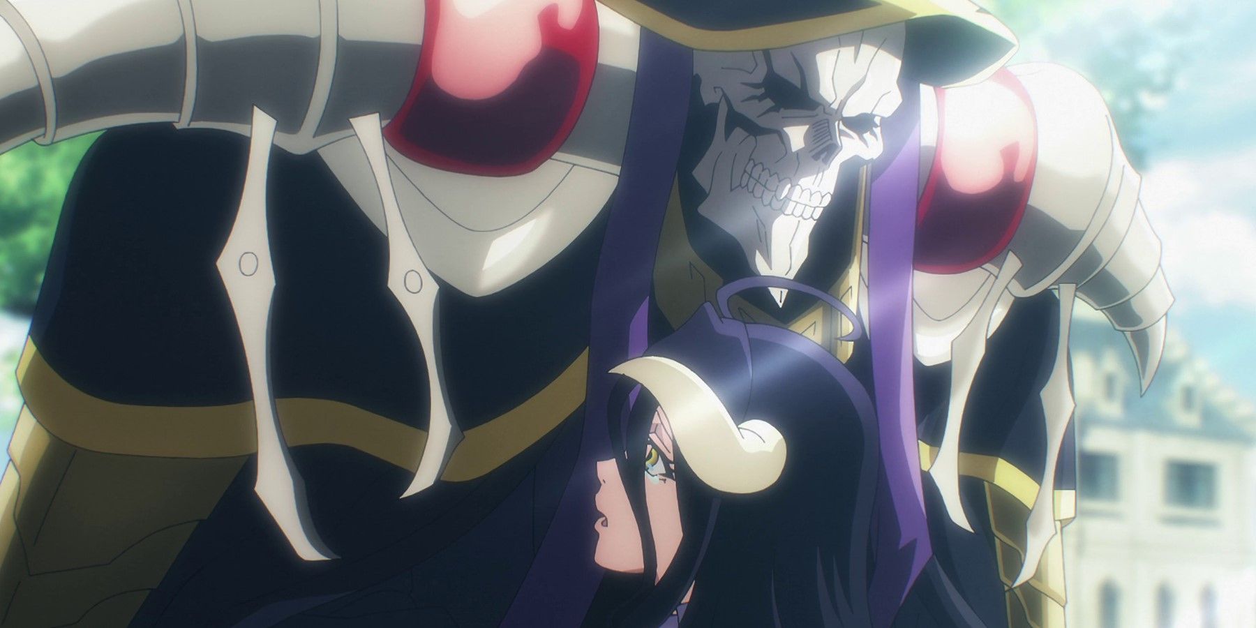 Ainz Comforts Albedo - Overlord IV Episode 3