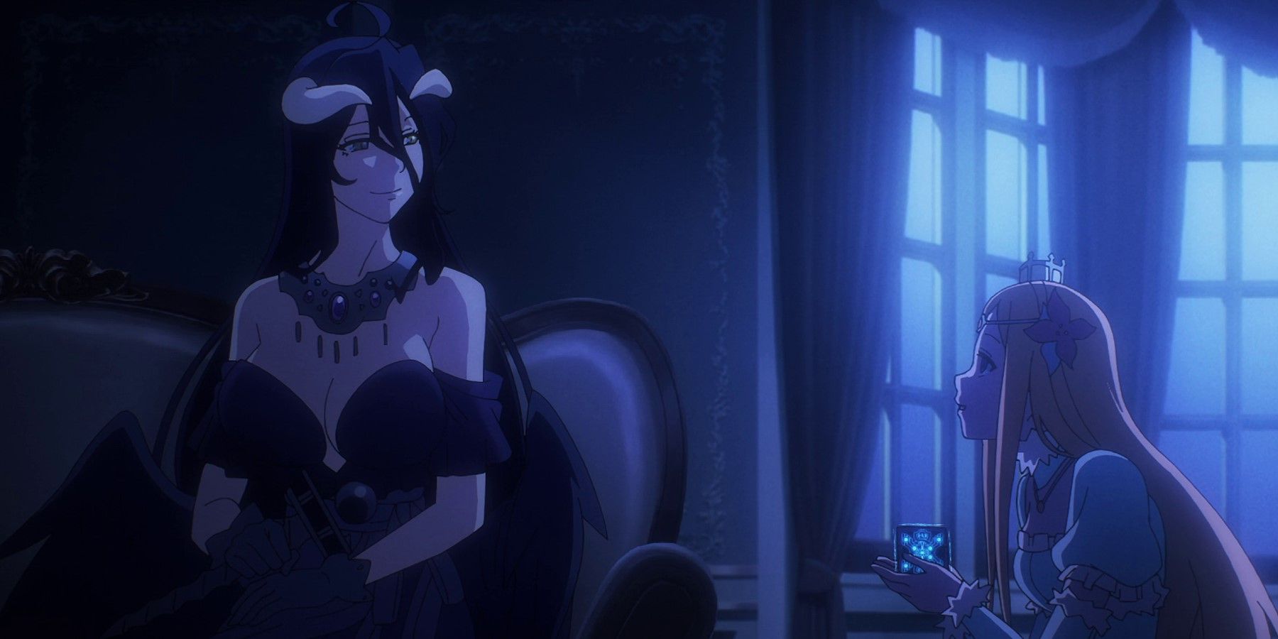 Albedo and Princess Renner Scheming - Overlord IV
