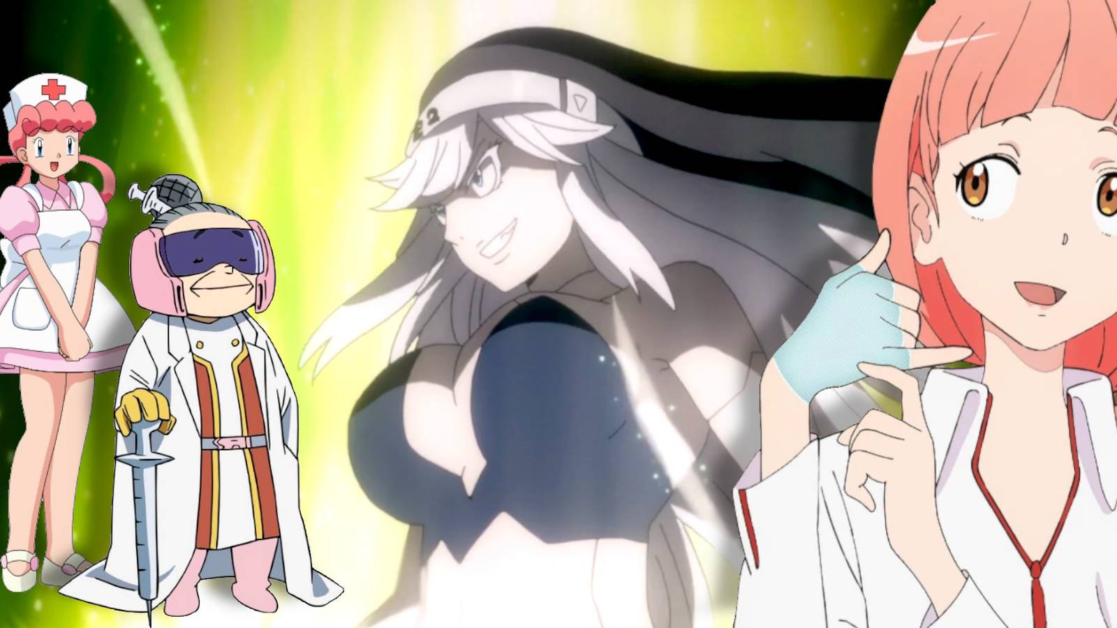Anime Nurse Pokemon Nurse JOy My Hero Academia Recovery Gird Edens Zero Sister Ivry Orbital Children Nasa Houston