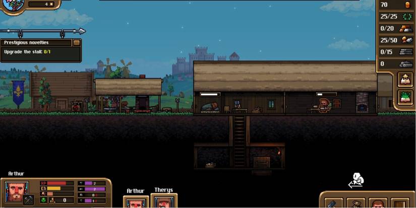 Anvil Saga Arthur Eating While Hungry