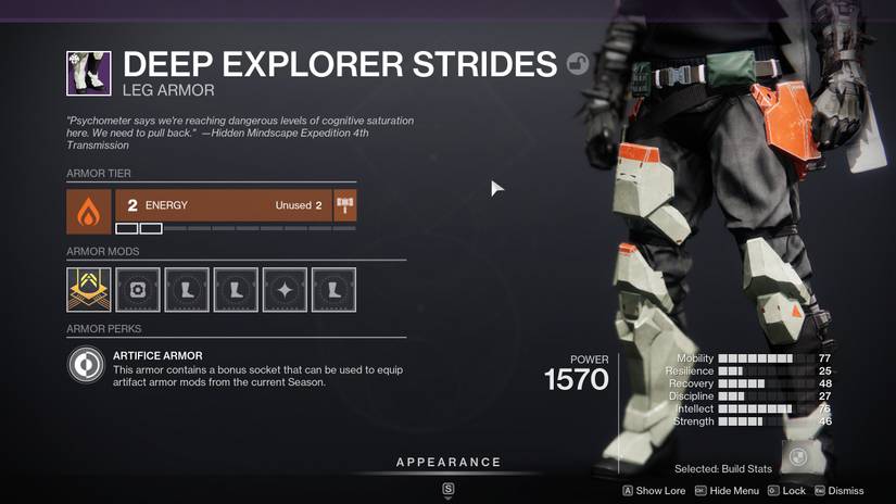 Master Duality Dungeon Armor Destiny 2