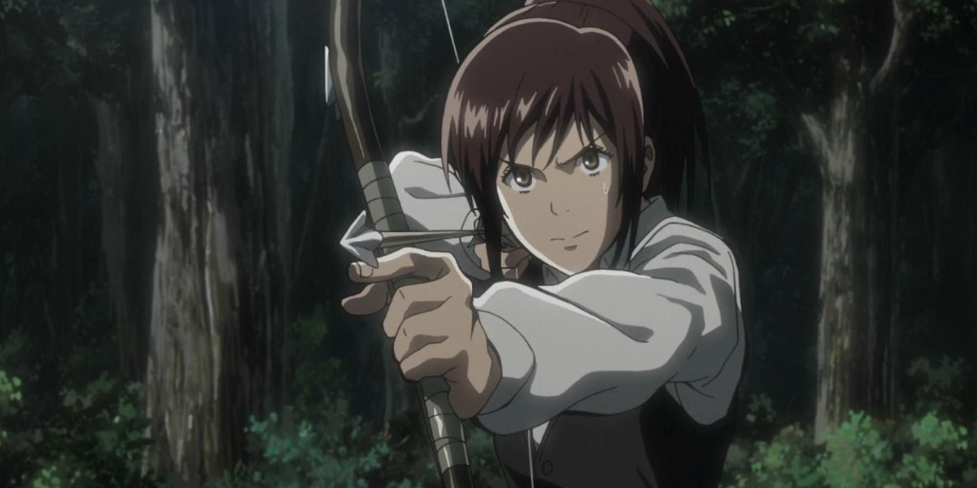 Sasha Braus during a fight in Attack on Titan