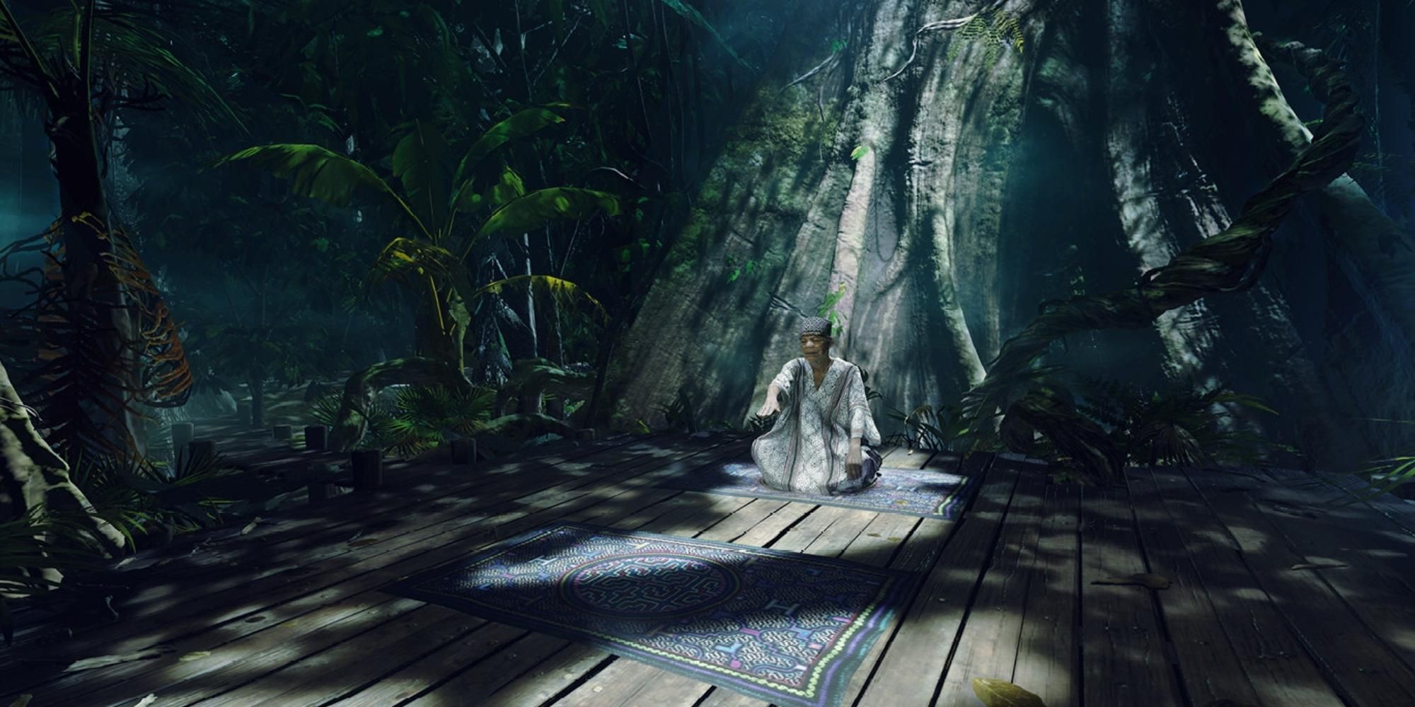 Monk in Ayahuasca
