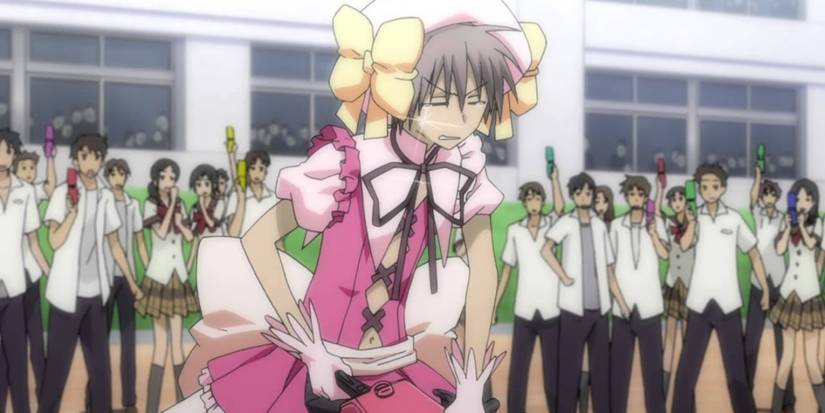 Ayumu Aikawa in his Maso-Shojo form