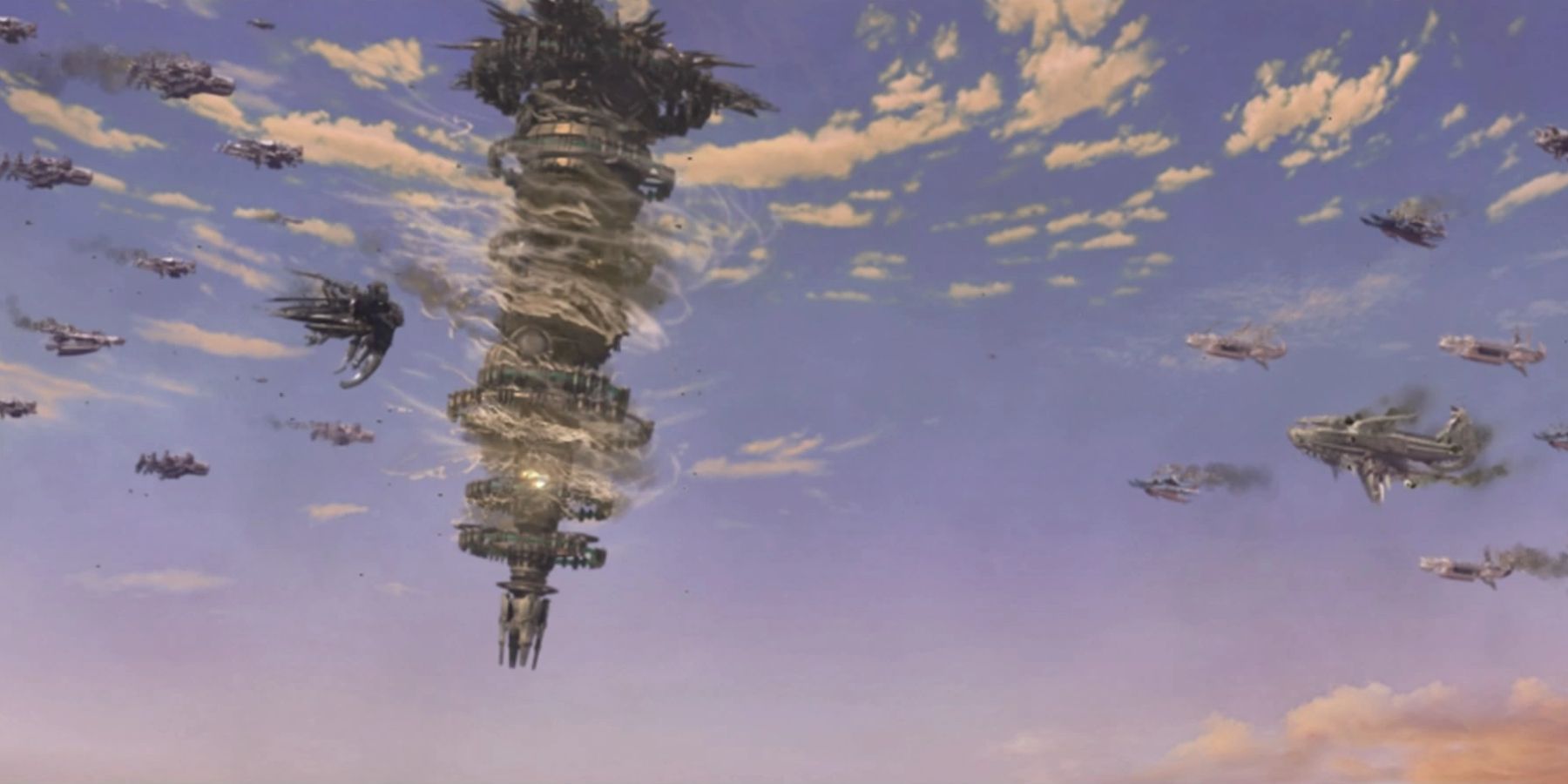 The Sky Fortress Bahamut in Final Fantasy 12