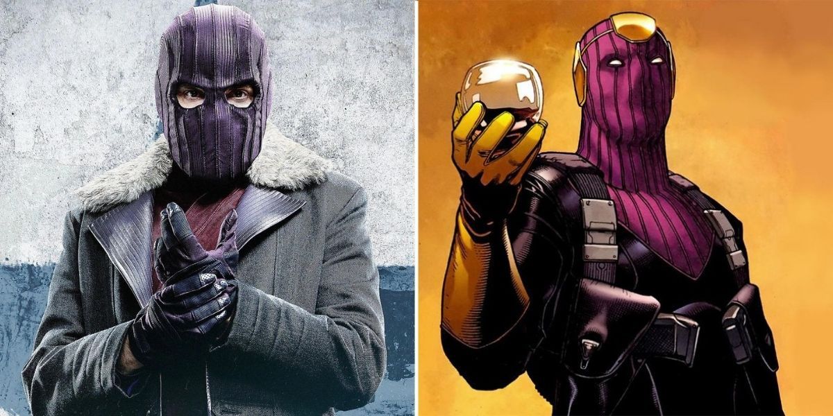 Baron Zemo MCU vs Comics design