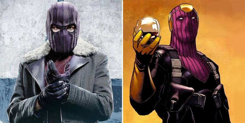 Baron Zemo MCU vs Comics design