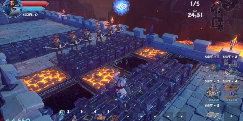 Barricade trap from Orcs Must Die! 3