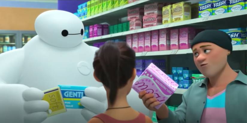 Baymax Tampon Scene Trans LGBTQ 