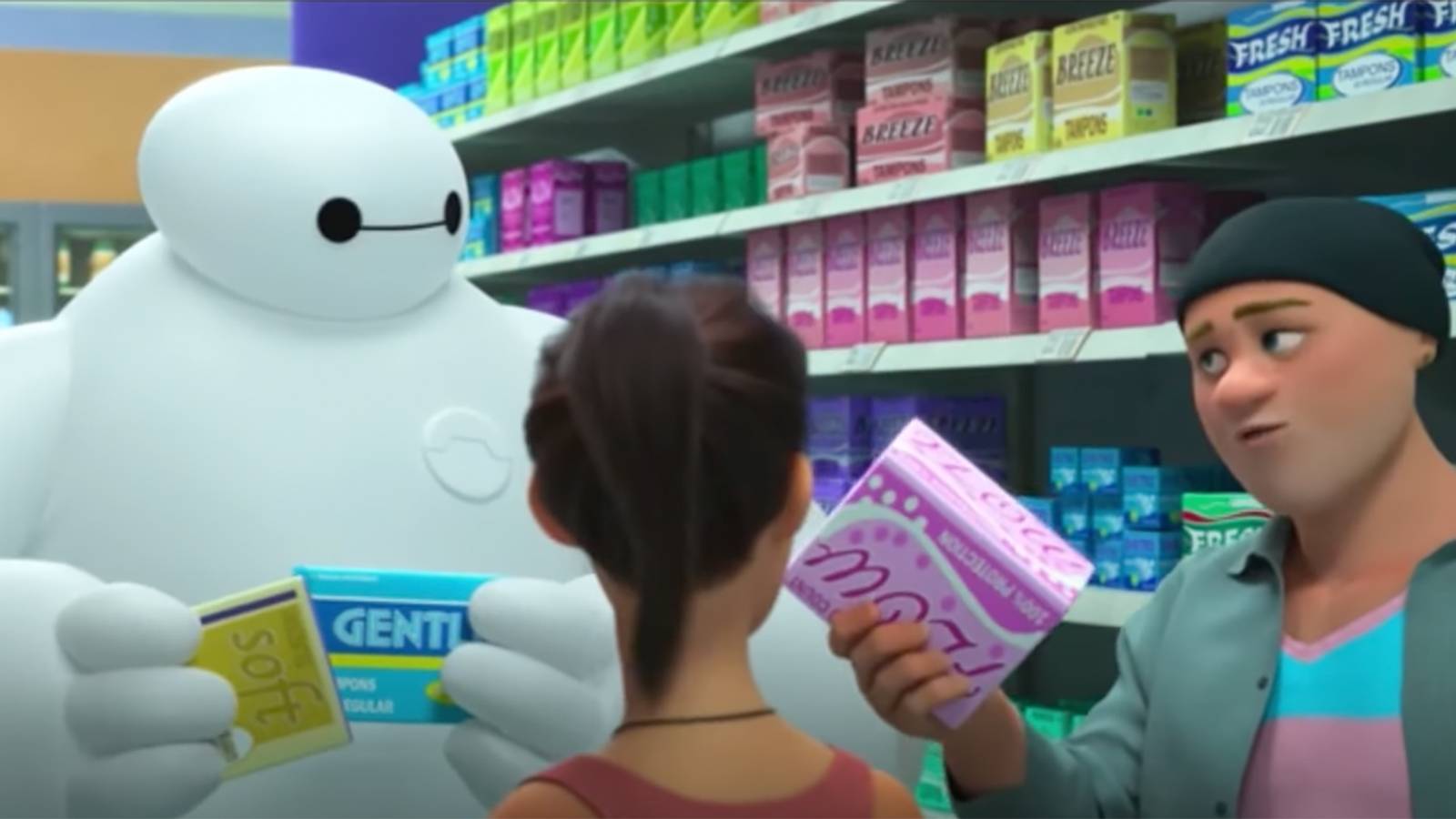Baymax Tampon Scene Trans LGBTQ 