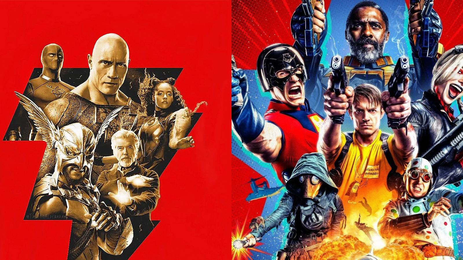 Black Adam Trailer SDCC The Suicide Squad