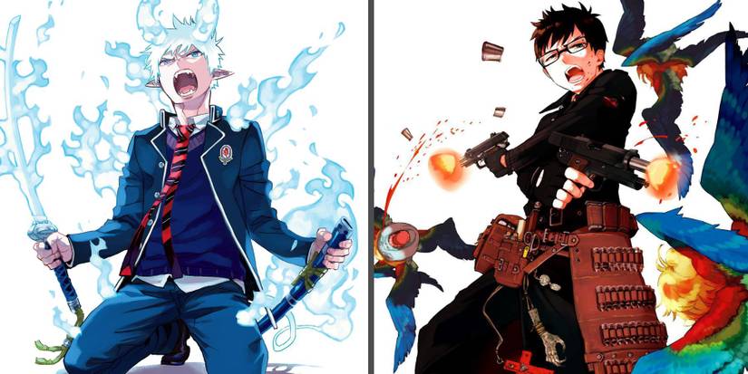 Blue Exorcist Rin Yukio Okumura