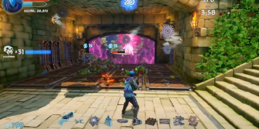 Player using the Blunderbuss in Orcs Must Die! 3